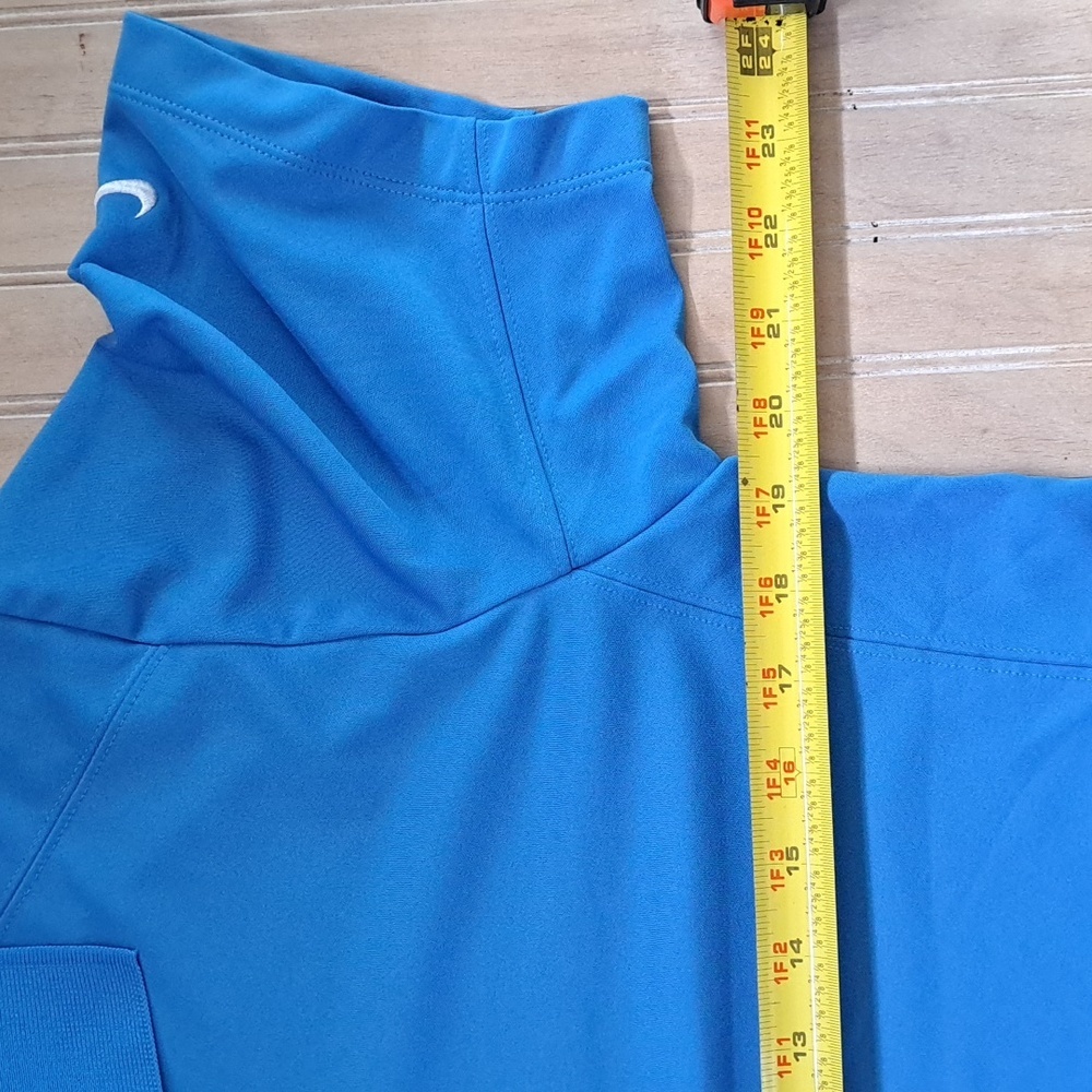 Nike Golf Tour Performance Blue Dri-Fit Lightweight Athletic Polo Shirt Men’s - Picture 9 of 11
